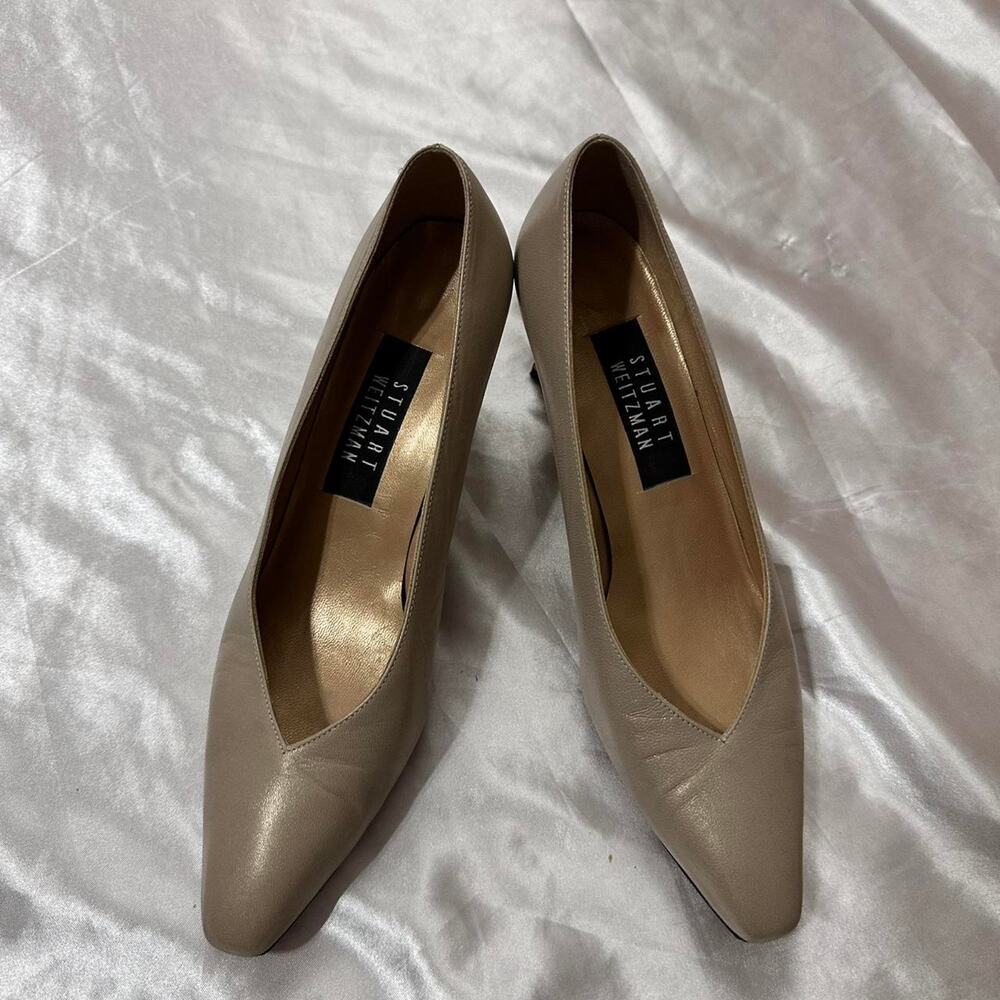 Stuart weitzman cream and
